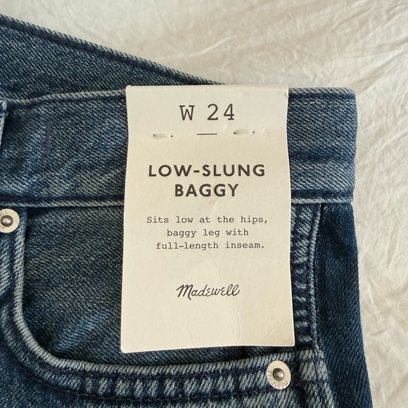 Madewell Dark Blue Flare Jeans - Picture 9 of 13